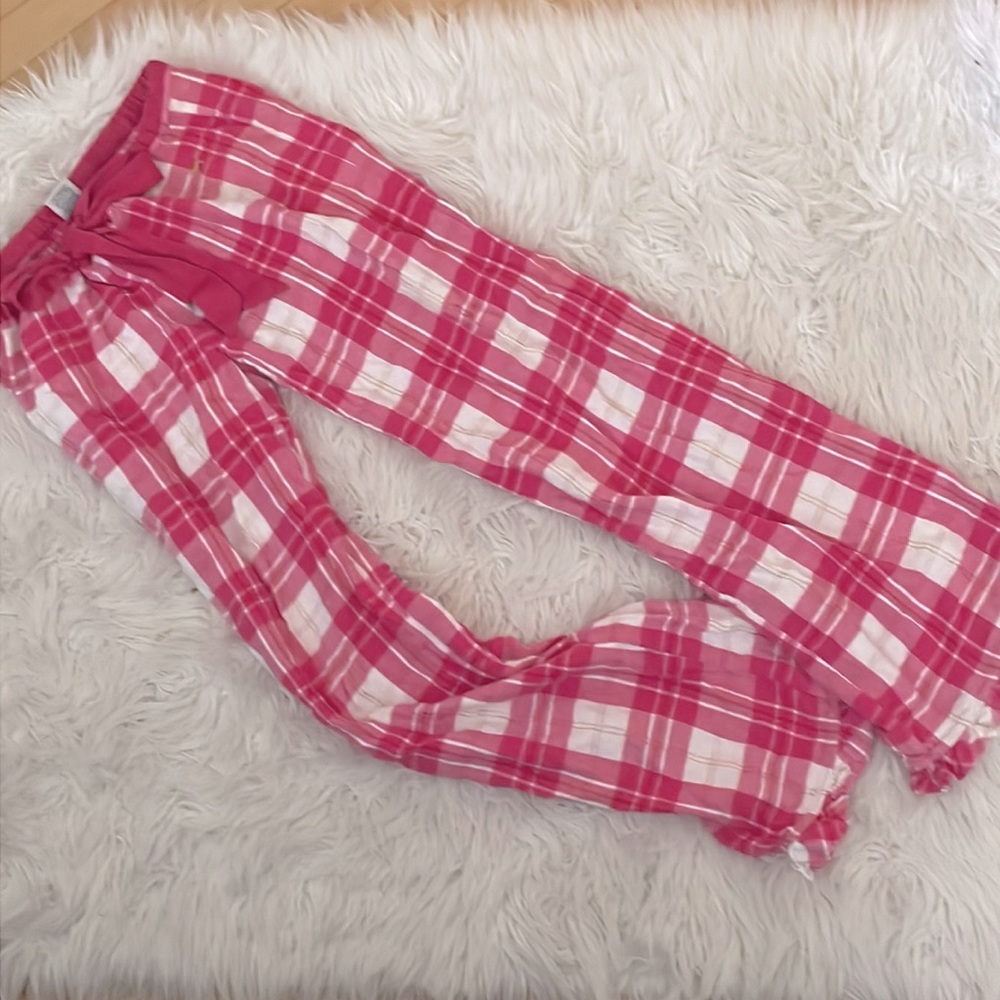 Adorable Vintage Victoria secret PINK S pj pajama comfy lounge measure pants